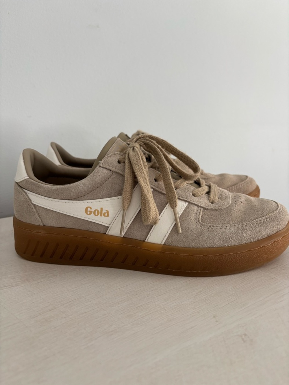Gola Grandslam Leather & Suede Sneaker